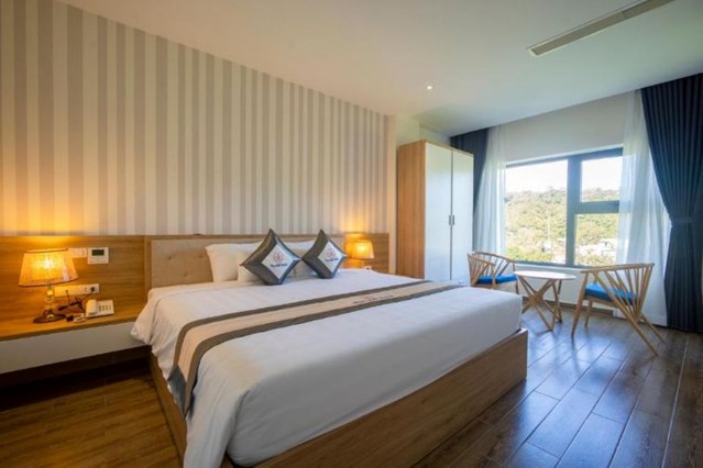 Phòng Deluxe Triple with Mountain view